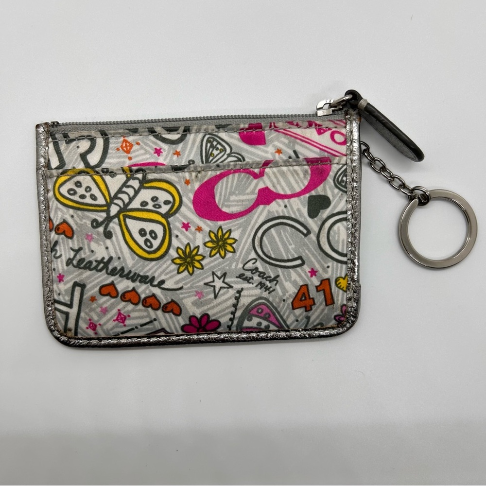 Coach Poppy ID Card Case - Picture 2 of 10